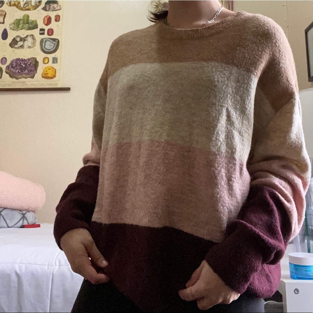 H&M stripped sweater